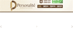 Desktop Screenshot of grupopersonalite.com.br